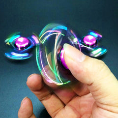 Colorful Fidget Spinner Metal Hand Spinner For Adults Anxiety Relief Toy