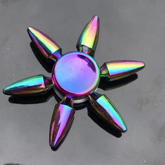 Colorful Fidget Spinner Metal Hand Spinner For Adults Anxiety Relief Toy