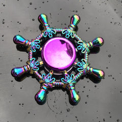 Colorful Fidget Spinner Metal Hand Spinner For Adults Anxiety Relief Toy