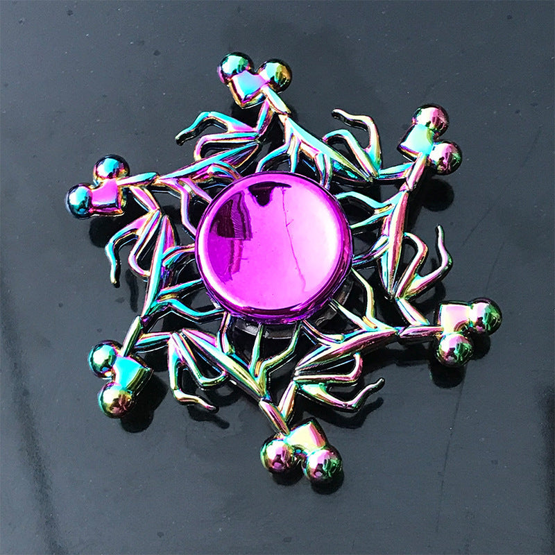 Colorful Fidget Spinner Metal Hand Spinner For Adults Anxiety Relief Toy
