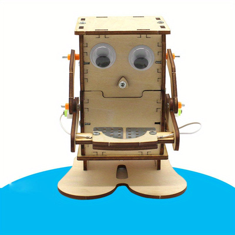 DIY Coin-Eating Robot Kit for Kids