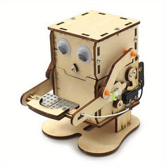 DIY Coin-Eating Robot Kit for Kids