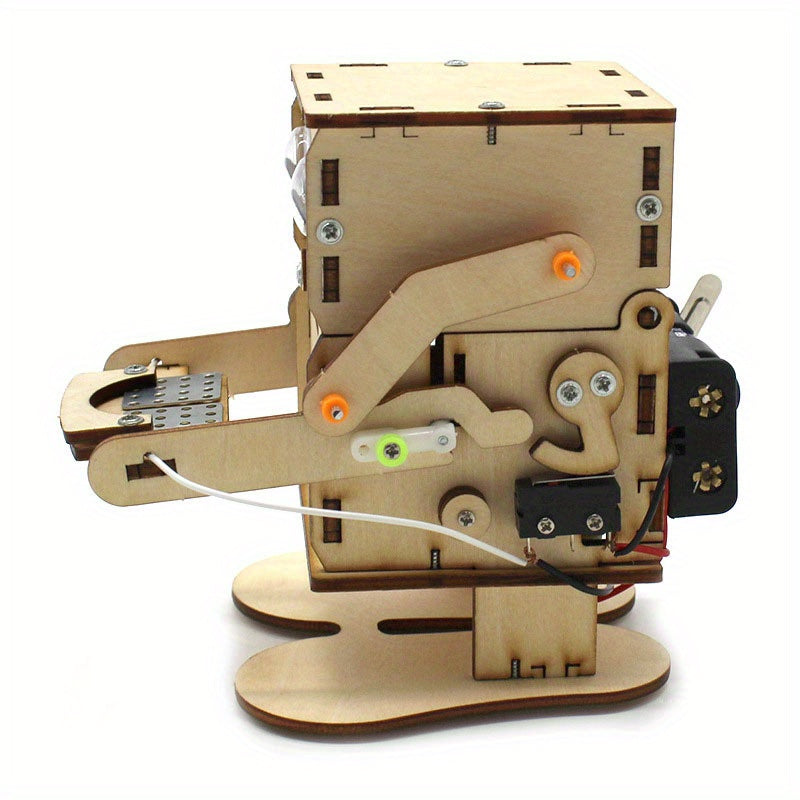 DIY Coin-Eating Robot Kit for Kids