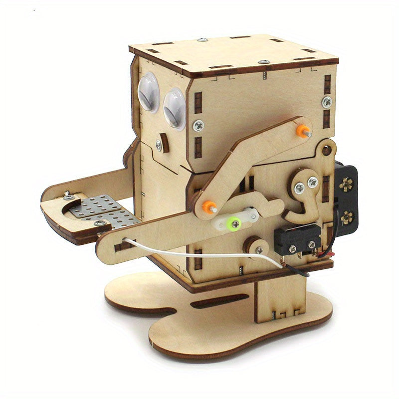 DIY Coin-Eating Robot Kit for Kids