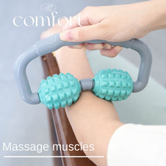 2 Wheel Multifunctional Massage Roller Yoga Fitness Roller