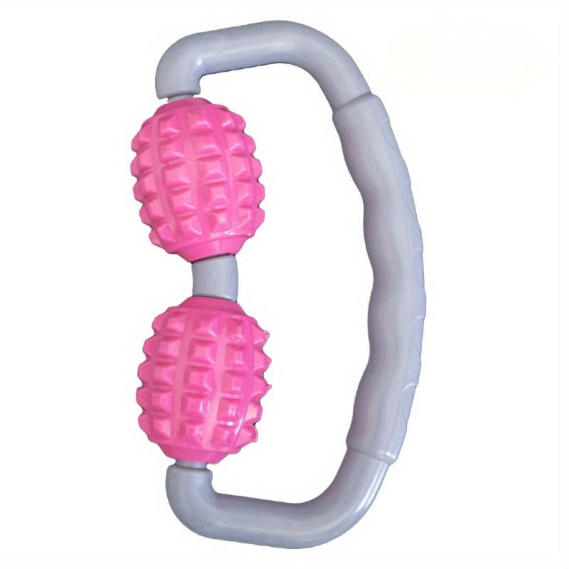 2 Wheel Multifunctional Massage Roller Yoga Fitness Roller