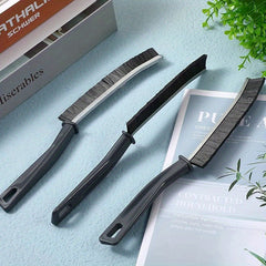 3pcs Gap Cleaning Brush Door Window Track Bathroom Dead Corners Deep Cleaner