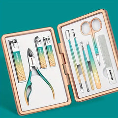 10pcs Nail Clippers Fingernail Toenail Cutter Manicure Tool