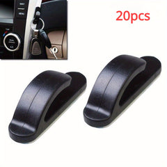 20pcs Plastic Mini Hook Adhesive Car Organizer Holder
