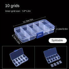Multicard Storage Box For Jewelry & Hardware Parts