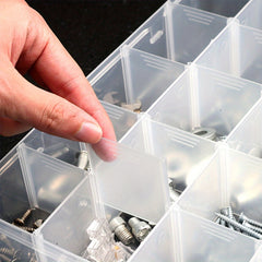 Multicard Storage Box For Jewelry & Hardware Parts