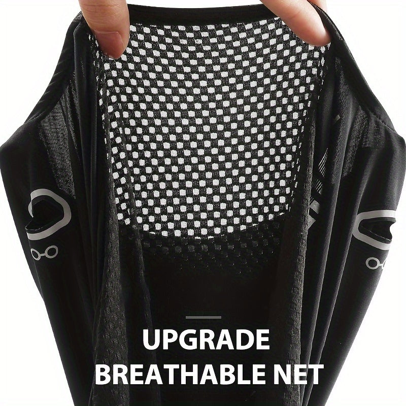 Summer Breathable Balaclava Full Face Mask Scarf Hiking Hat Cycling Hat