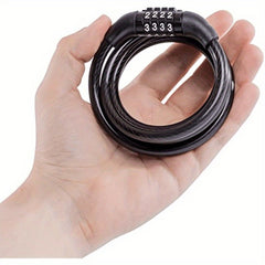 Bicycle Lock Road Bike Mountain Bike Password Wire Ring Lock Cycling Accessories