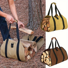 Durable Firewood Storage Handbag for Camping