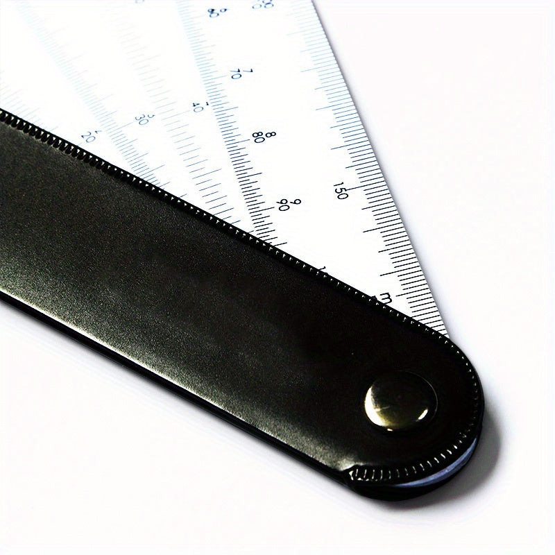 Fan Shape Scale Ruler Multifunctional 5 Blades 5 Sizes Foldable Rulers