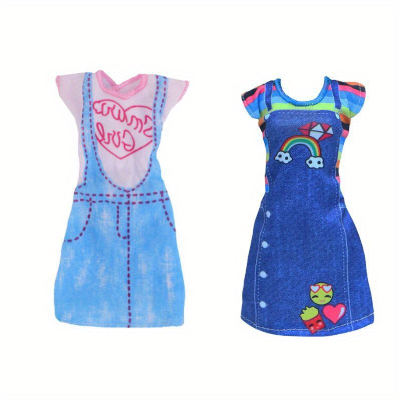 1pc Mini Princess Doll Dress Set - Doll Clothing Accessories