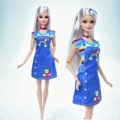 1pc Mini Princess Doll Dress Set - Doll Clothing Accessories