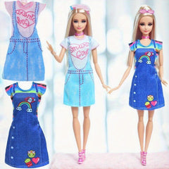 1pc Mini Princess Doll Dress Set - Doll Clothing Accessories