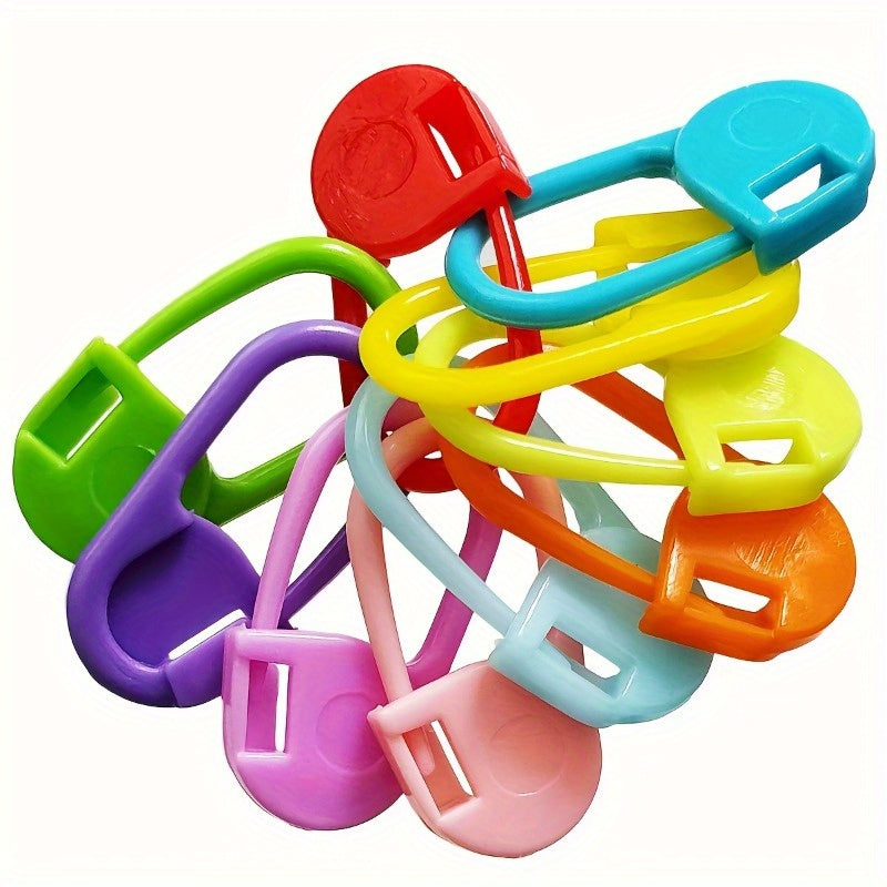 50-100pcs Colorful Knitting Markers Crochet Clips Bulk Stitch Markers