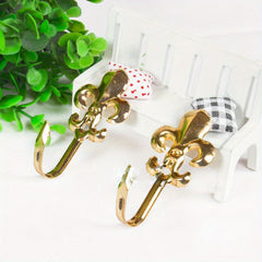 2pcs Small Iron Hook Curtain Hook Wall Hook