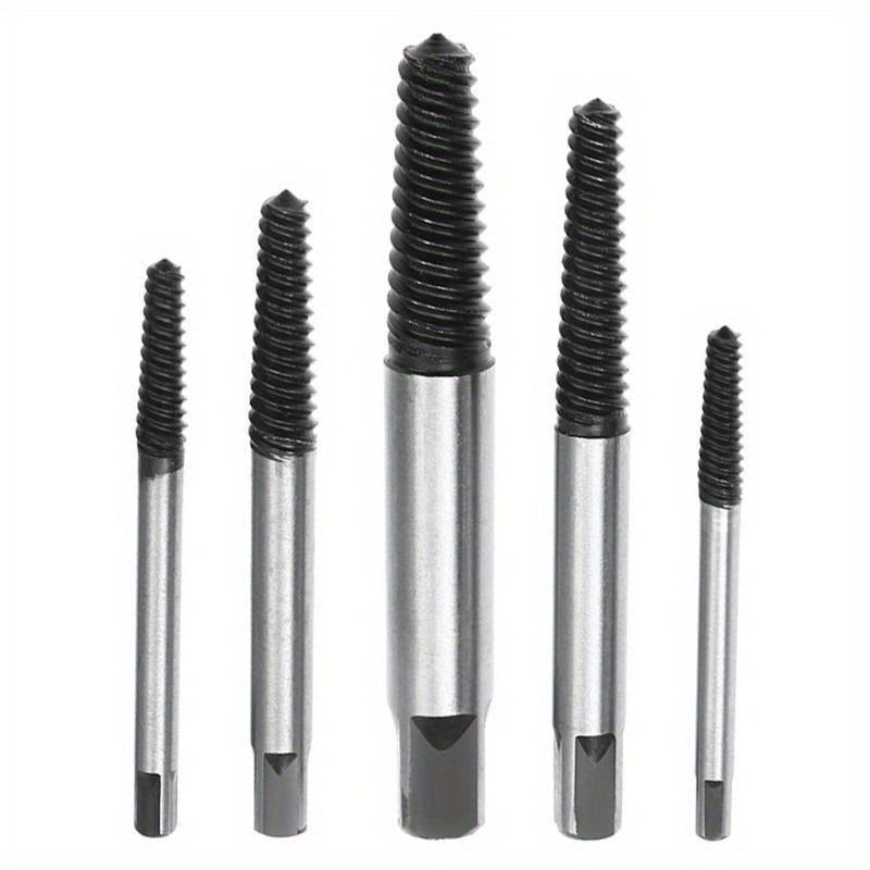 6pcs Damaged Screw Extractor Kit Easy Out Remover Tool