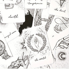 Wandering Moon Witch Tarot for Divination