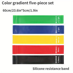 Yoga Silicone Elastic Band Fitness Resistance Band Hip Muscle Training