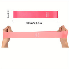 Yoga Silicone Elastic Band Fitness Resistance Band Hip Muscle Training