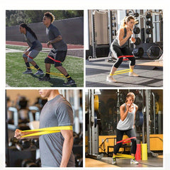 Yoga Silicone Elastic Band Fitness Resistance Band Hip Muscle Training
