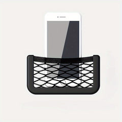 2pcs Universal Mesh Cargo Net Car Storage Net Wall Sticker Organizer Pouch Bag
