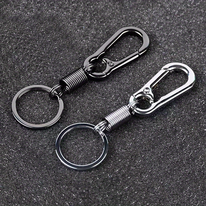Retro Style Keychain Metal Keyring For Outdoor Camping Hiking