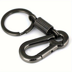 Retro Style Keychain Metal Keyring For Outdoor Camping Hiking