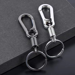 Retro Style Keychain Metal Keyring For Outdoor Camping Hiking
