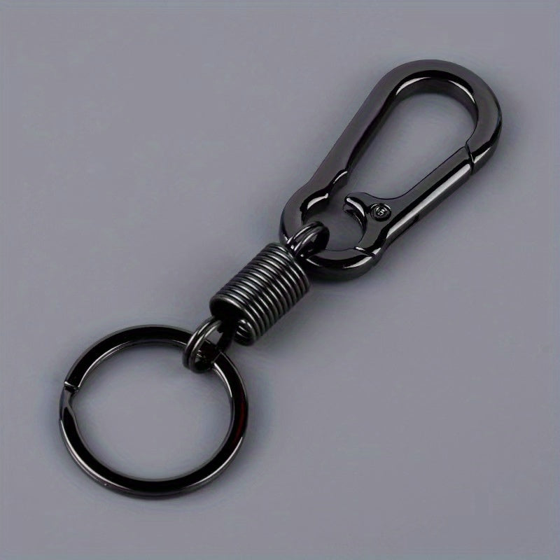 Retro Style Keychain Metal Keyring For Outdoor Camping Hiking