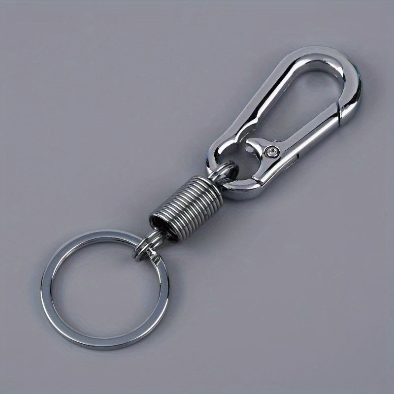 Retro Style Keychain Metal Keyring For Outdoor Camping Hiking
