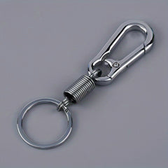 Retro Style Keychain Metal Keyring For Outdoor Camping Hiking