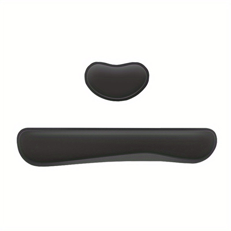 Ergonomic Mouse Pad With Wrist Support and Keyboard Wrist Rest Set