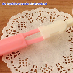 1pc Long Handle Sponge Cup Cleaning Brush