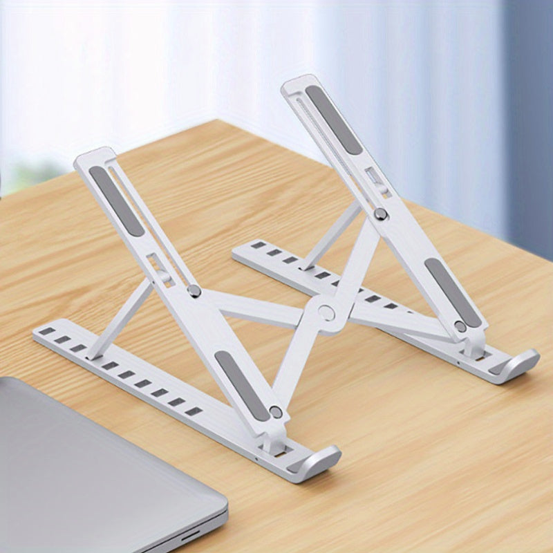 Large Folding Laptop Stand, Heightening Lifting Cooling, Portable