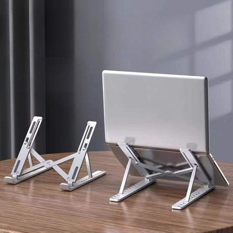 Large Folding Laptop Stand, Heightening Lifting Cooling, Portable
