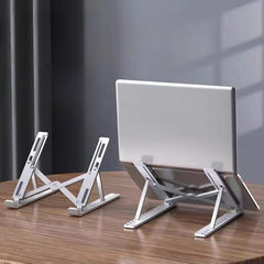 Large Folding Laptop Stand, Heightening Lifting Cooling, Portable