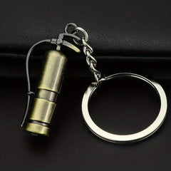 Men's Retro Fire Extinguisher Keychain Car Key Chain Pendant Gift