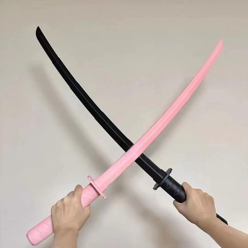 Telescopic Samurai Blade Plastic Toy Creative Weapon