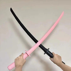 Telescopic Samurai Blade Plastic Toy Creative Weapon