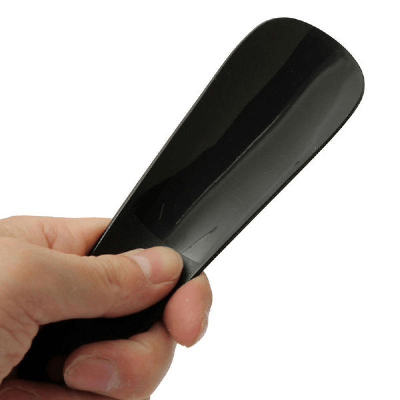 1pc Plastic Shoehorn Spoon Shoes Lifter Portable Shoe Horn