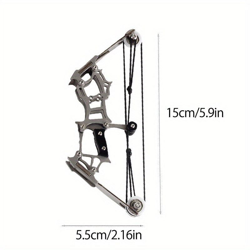 Mini Archery Bow Set Compound Bow Catapult RH LH For Fun Gift
