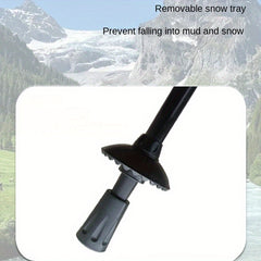 Telescopic Walking Pole Aluminum Alloy Trekking Stick