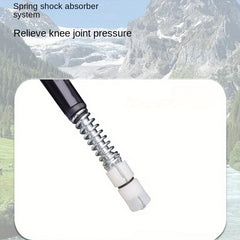 Telescopic Walking Pole Aluminum Alloy Trekking Stick