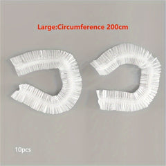 10pcs Rabbit Cage Film Pads Pet Tray Cleaning Supplies