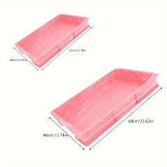 10pcs Rabbit Cage Film Pads Pet Tray Cleaning Supplies